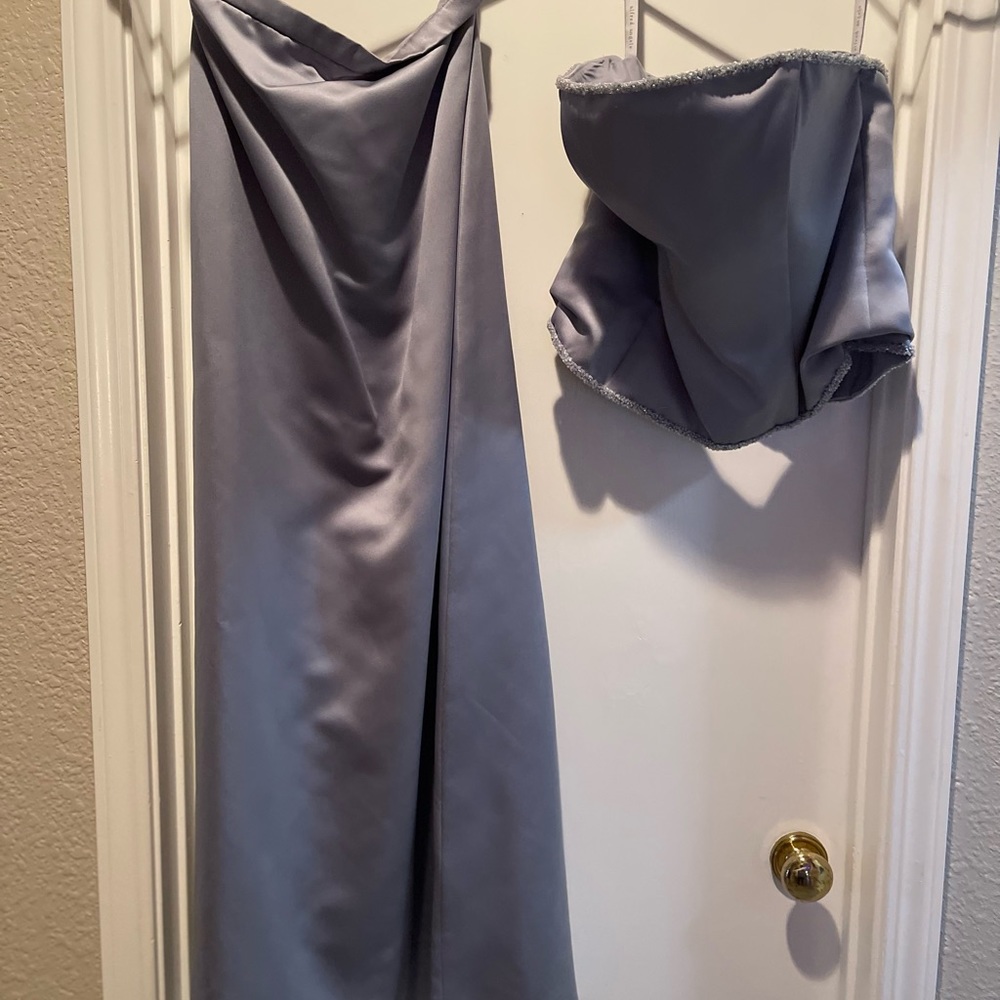Alfred Angelo dress two piece. Never worn and had in closet for 16 years.